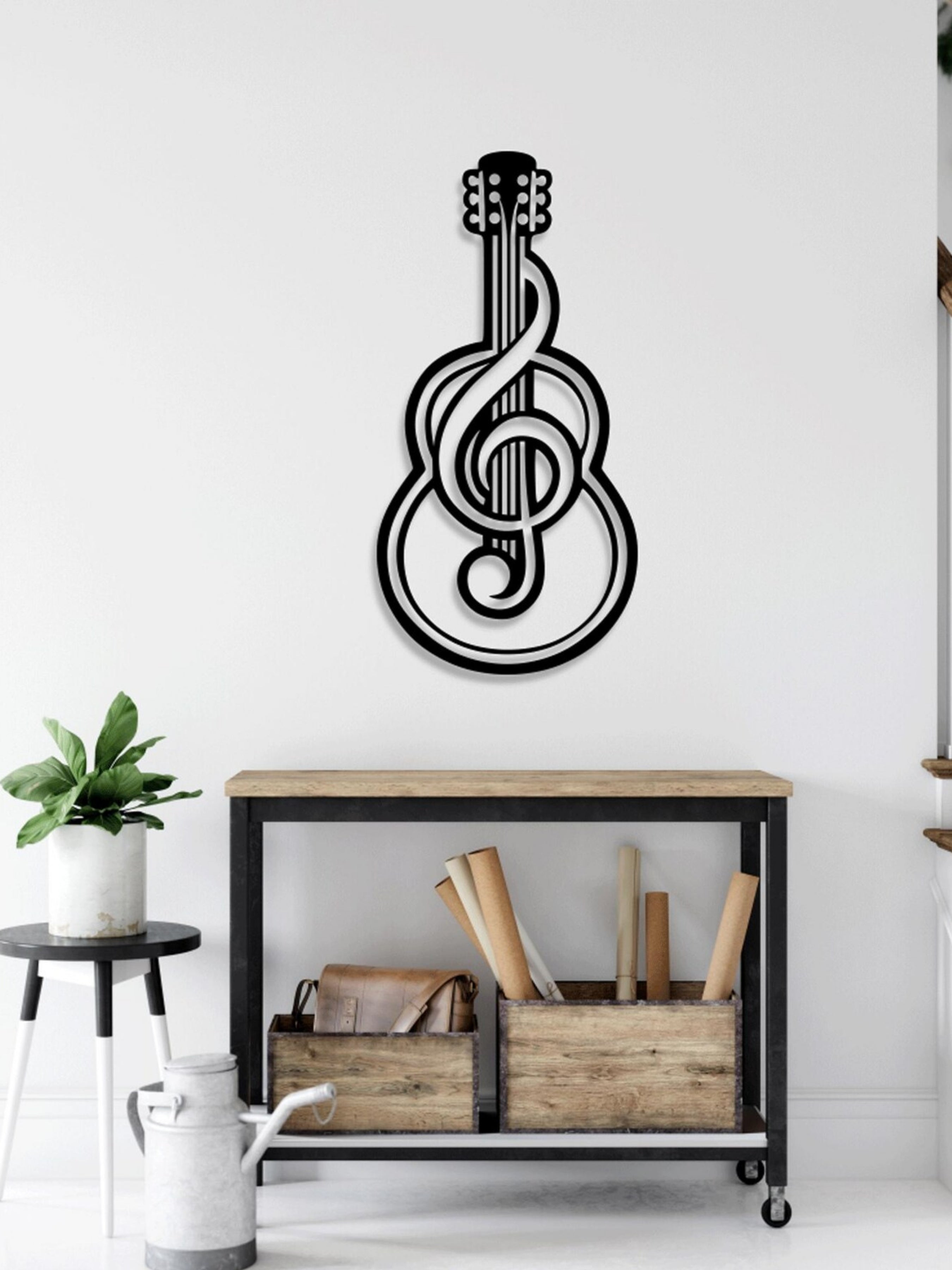 Gitar Metal Tablo