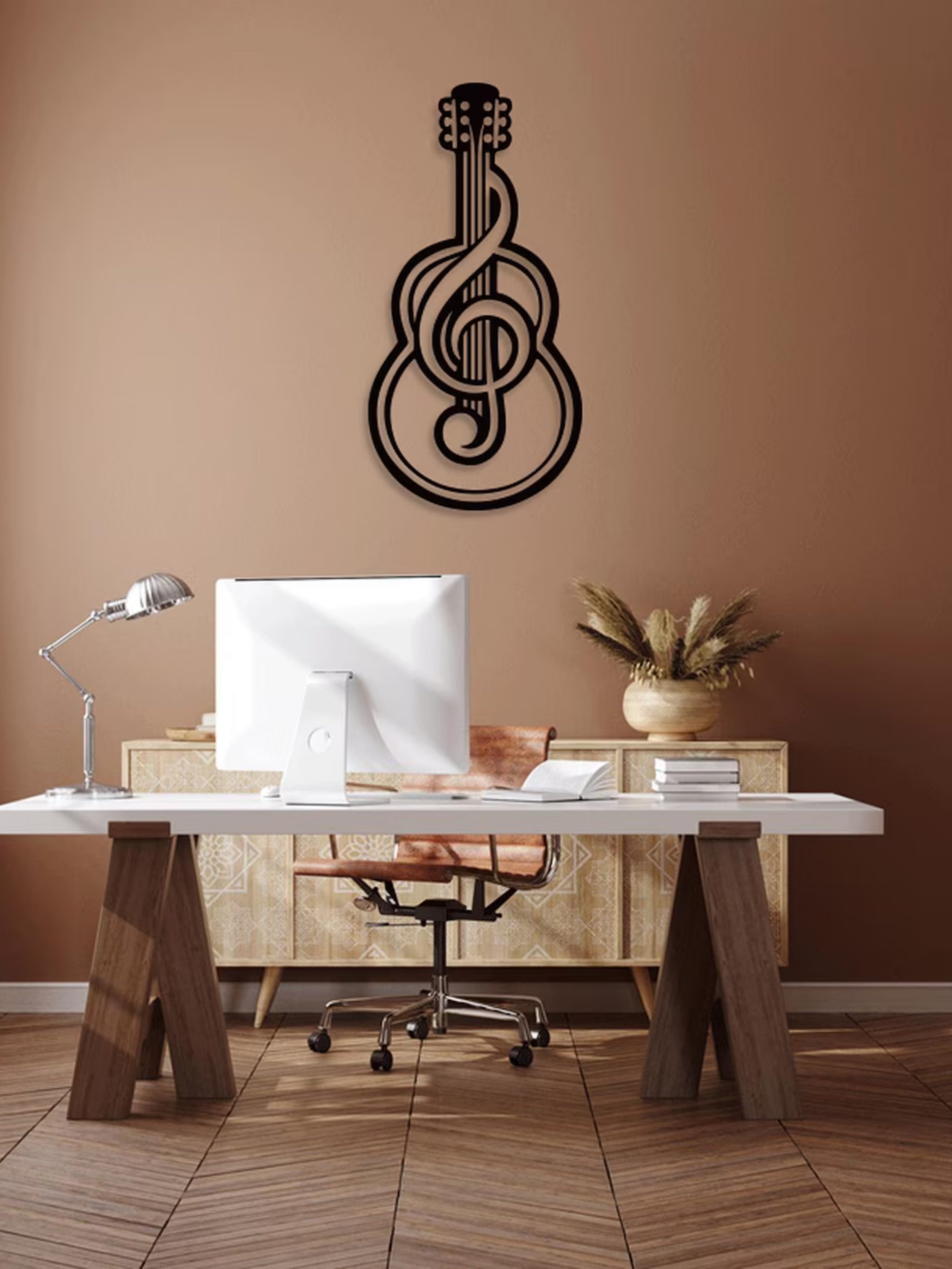 Gitar Metal Tablo