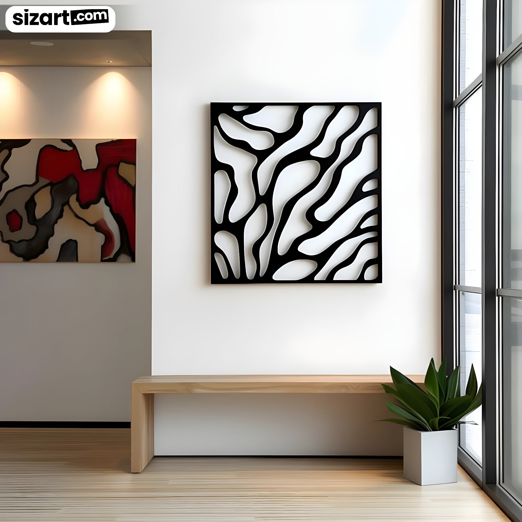 Abstract Metal Tablo