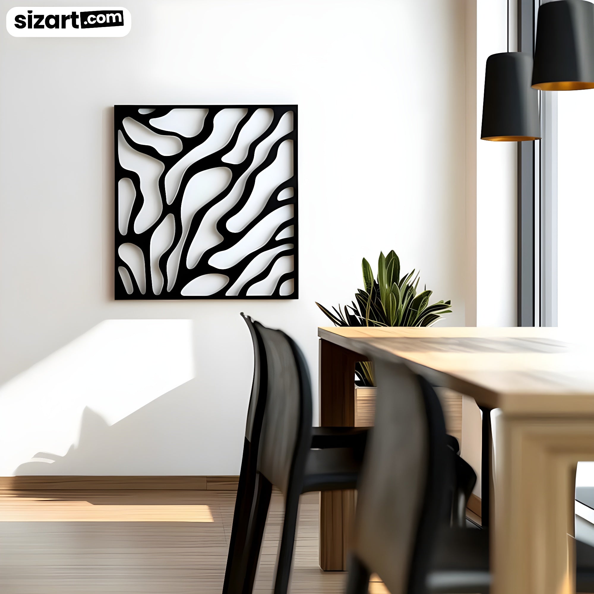 Abstract Metal Tablo
