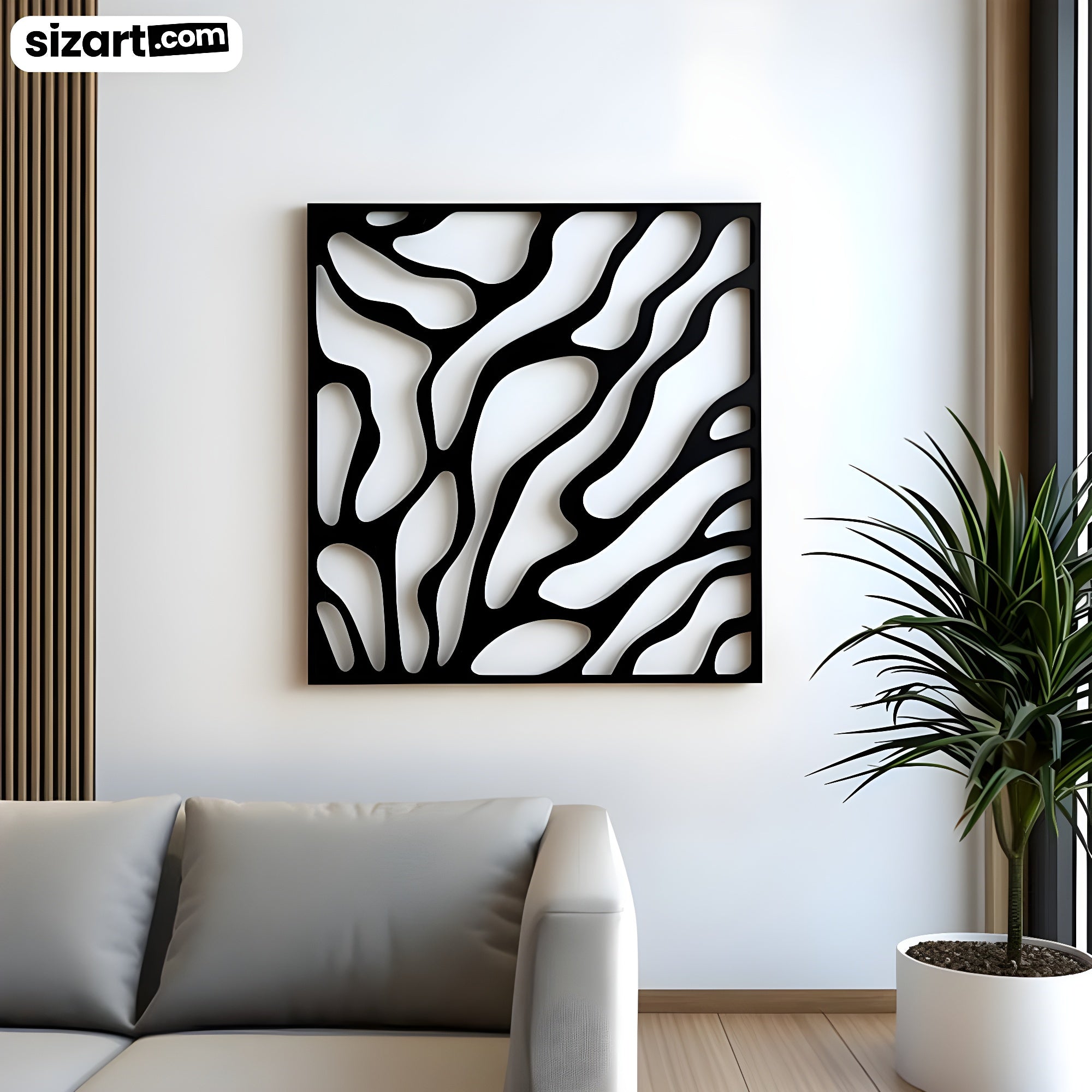 Abstract Metal Tablo
