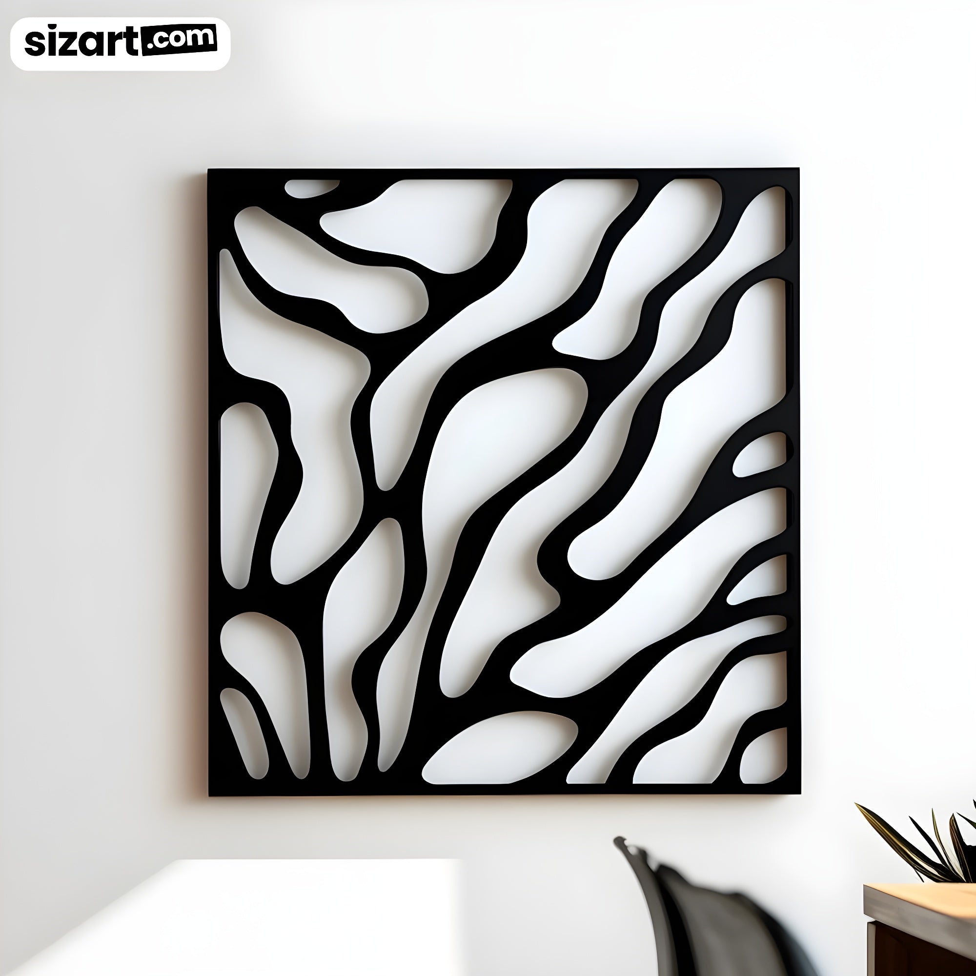 Abstract Metal Tablo