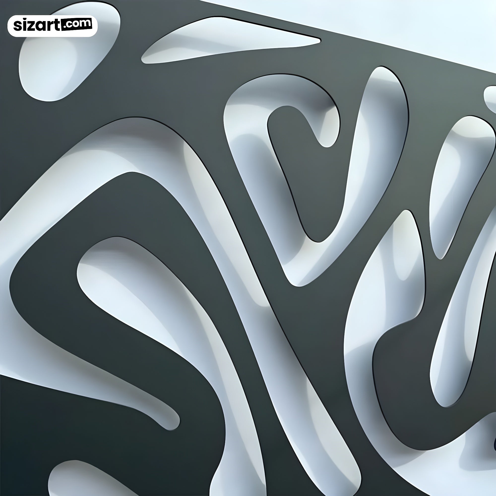 Abstract Metal Tablo